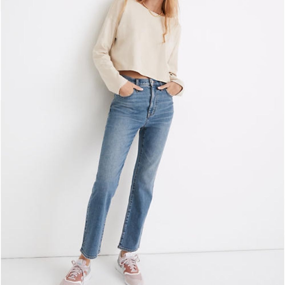 Madewell slim demi boot JEANS